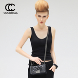 COCOBELLA 2016夏季新品修身显瘦黑色休闲外穿女小背心吊带DA50