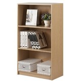 好事达外贸正品欧式现代简约三层木质简易组装大书柜文件置物柜子