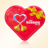 好时巧克力心形礼盒 Kisses巧克力好时之吻100g情人婚庆喜糖礼物