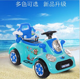 新款嘉娃儿童电动车带遥控可坐四轮汽车单人摩托车卡丁做好孩子王