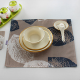 欧式布艺杯垫盘垫棉麻餐桌垫中式垫子高档餐桌保护垫日式餐盘餐垫