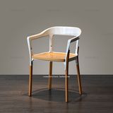 促销简约现代创意北欧宜家实木金属时尚客厅餐厅卧室餐椅休闲椅子
