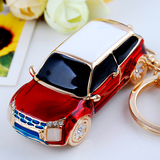 天天特价】韩国创意礼品水晶水钻路虎汽车钥匙扣女包挂件钥匙链