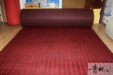 QINGLINBAY青林湾条纹定制地毯（元平）满铺地毯黑色纯色
