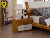 家具现代简约环保创意新款床头柜抽柜简易地柜物柜包邮K2401G