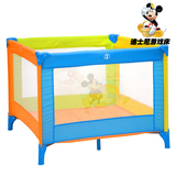 迪士尼 婴儿床 游戏床 多功能便携式 易折叠户外儿童游戏玩具床