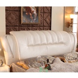 床头床头板软包床头简约现代欧式床头板真皮床头1.51.82.0米包邮
