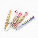 日本MUJI文具无印良品三色/五色/六色圆珠笔多色圆珠笔加自动铅笔