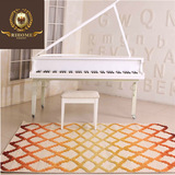 印度手工地毯高端羊毛进口地毯茶几客厅现代家用时尚卧室地毯水洗