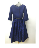 百丝BAISI专柜正品冬 时尚淑女气质深蓝套装 外套+裙子ATK510016