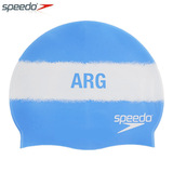 Speedo 成人硅胶泳帽阿根廷国旗原129 冲冠特价56包邮
