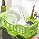 新款小木热推大号塑料有盖厨房沥水架碗碟沥水置物架/厨房