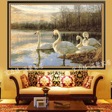 直销正品蒙古国纯羊毛客厅卧室书房欧式美式现代中式风景挂毯壁毯