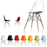 伊姆斯椅子北欧宜家餐椅塑料椅会议椅洽谈椅咖啡厅椅设计师椅包邮