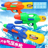 新品包邮儿童戏水玩具水枪沙滩玩具特大号水枪玩具高压射程远抽拉