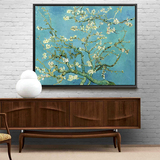 河图 印象派世界名画梵高花卉静物 有框装饰挂画客厅卧室沙发墙