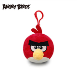 愤怒的小鸟 官方正版2.5寸卡通带挂钩毛绒挂件 儿童动漫玩具公仔
