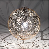 个性创意圆球不锈钢球形吊灯客厅餐厅艺术装饰灯工业风酒店工程灯