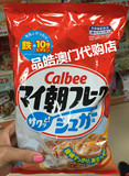 澳门代购日本Calbee卡乐B 即食玉米片麦片 牛奶/砂糖/焦糖/巧克力