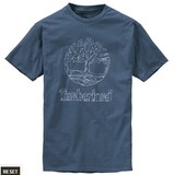 现货美国代购 Timberland天木兰 男士大树标休闲短袖圆领T恤TT058