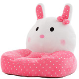 儿童沙发可爱兔兔宝宝小沙发 萌兔卡通布艺毛绒沙发孩子生日礼物