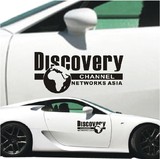 Discovery车门贴花 汽车贴纸 探索发现频道车贴 个性创意车身贴画