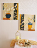 花卉水果花瓶餐厅卧室客厅有框装饰画高档欧式挂画仿油画单幅壁画