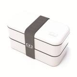 法国Monbento 进口双层饭盒便当盒 创意生日礼物微波日式分格餐盒