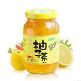 【天猫超市】韩国kj蜂蜜柚子茶405g 随身装果味茶罐头水果茶