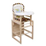 实木婴幼儿餐椅儿童座椅多功能宝宝椅可调节高度吃饭椅子加坐垫 ?