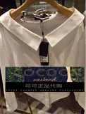 2016年COCO代购 可可尼夏季新款纯棉长袖衬衫26204A063097E-1288