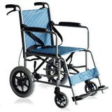 互邦轮椅车HBG23-S 轻便折叠手推车 带后手刹  老年人四轮代步车