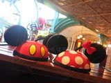香港迪士尼乐园正品代购 米奇米妮造型帽 周扬青同款 情侣 可绣字