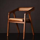 新款实木整装椅美式乡村餐椅书桌椅休闲椅背椅办公椅简约时尚椅