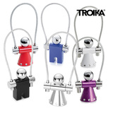 德国Troika跳绳小人男孩女孩钥匙扣 创意汽车挂件 创意结婚礼物