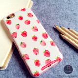 浮雕手机壳iphone6草莓KT猫粉色包边可爱卡通全彩手机套特惠包邮