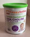 美国禧贝/happy baby 婴儿有机高铁米粉1段 宝宝辅食米糊含DHA