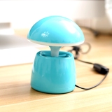 七彩灯浪琴谷可爱创意USB供电音箱 笔记本电脑迷你小音响单个LED