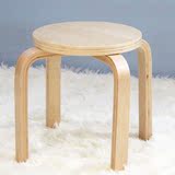 小凳子实木圆凳矮凳小木凳板凳坐凳儿童宜家简易家用时尚木质凳子