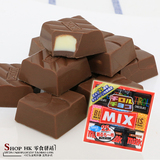 日本进口零食品 松尾MIX多彩什锦夹心巧克力9枚装54g