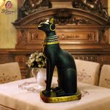 卡提娜动物树脂家居工艺品摆件装饰仿真埃及猫神欧式创意礼物超赞