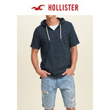 Hollister 2016年夏短袖连帽衫 卫衣 男 120684