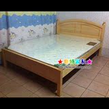 实木床 双人床 儿童床 架子床  单人床 简易床 松木腿床 赠送床垫