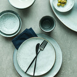 朵颐欧式创意简约复古碗碟餐具米饭碗碗碟套装家用个性陶瓷盘子