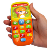 智能音乐手机 婴幼儿早教益智玩具直板手机 儿童趣味模拟电话