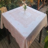 包邮 正方形桌布 餐桌布 麻将桌盖布防水免洗 防油 八仙桌台布