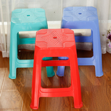 厂家直销 塑料方凳 餐桌凳 大凳子 板凳 高凳子 折叠凳子加厚凳子