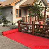 大红婚庆红地毯一次性结婚防滑楼梯长期加厚家用地垫室外庆典批发