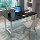 家用简约现代电脑桌台式书桌学生写字台双人办公室会议桌钢木