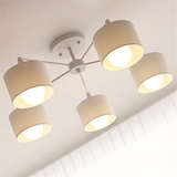 现代简约韩式吸顶灯饰 餐厅客厅卧室书房灯具创意小35圆形铁艺LED